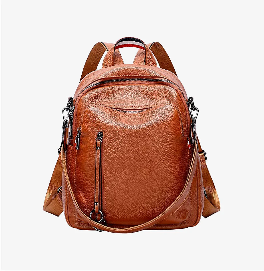 Fashion Genuine Leather Backpack Purse
