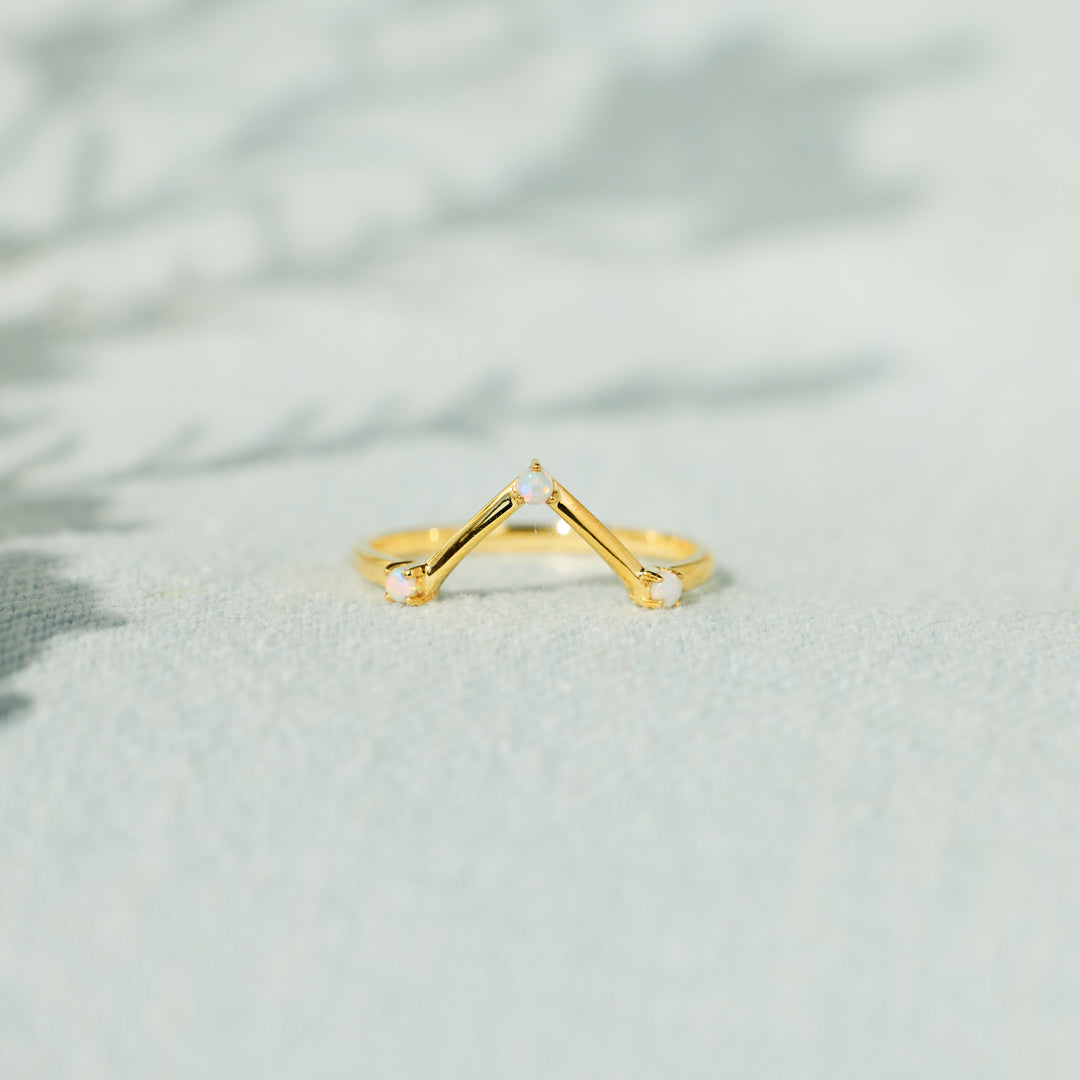 Be There For Each Other Minimalist Tribe Ring